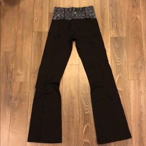 Lululemon wunder under wide leg leggings